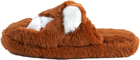 Millffy Fuzzy Cat Animal Slippers Animal Raccoon Non-Slip Fluffy Memory Foam Home Cozy Slipper Gifts for Women Girls in Saudi Arabia