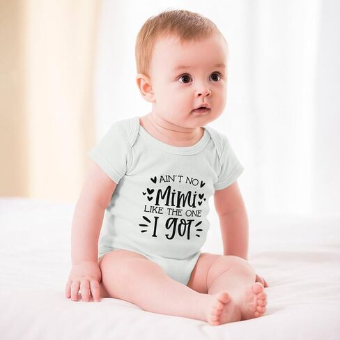 Ain't No MIMI Like The One I Got Baby Clothes Short Sleeve Infant Romper Newborn Outfits in Saudi Arabia
