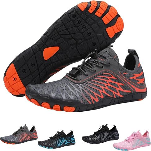 Barefoot Shoes Women Men Hike Comfortable Grounded Lightweight Footwear Non-Slip Sole Wide Toe Box in Saudi Arabia
