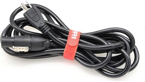 DRRI Neutrik AC Cable for Aputure Light Storm LS C120DII LS C300X/LS C300DII/NOVA P300C/NOVA P600C/LS 600C PRO/LS 600C PRO II/LS 600D PRO/LS 600X PRO/LS 600D in Kuwait