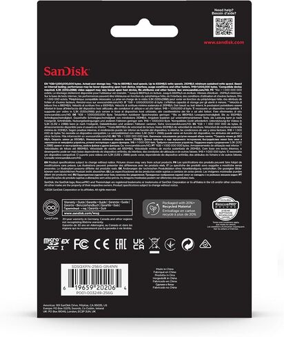 SanDisk 128GB microSD Express microSD Card - Up to 880MB/s Read, Up to 480MB/s Write, 100MB/s Sustained Write, U3, C10 - SDSQXFN-128G-GN4NN in Saudi Arabia