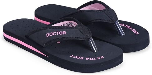 Doctor Slippers for Women Orthopedic Diabetic Pregnancy Non Slip Lightweight Comfortable Flat Casual Stylish Dr Chappals and House Flip flops For Ladies and Girl’s D-22 in Saudi Arabia