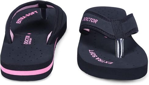 Doctor Slippers for Women Orthopedic Diabetic Pregnancy Non Slip Lightweight Comfortable Flat Casual Stylish Dr Chappals and House Flip flops For Ladies and Girl’s D-22 in Saudi Arabia