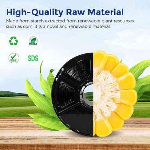 FLASHFORGE PLA مرن 1.75 مم، خيوط طابعة ثلاثية الأبعاد أطول 4 مرات 1 كجم (2.2 رطل) بكرة - دقة الأبعاد +/- 0.02 مم، مثالية لطباعة الملحقات الناعمة in Kuwait