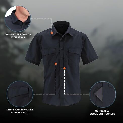 Propper Revtac Tactical Short Sleeve Stretch Men's Shirt in Saudi Arabia