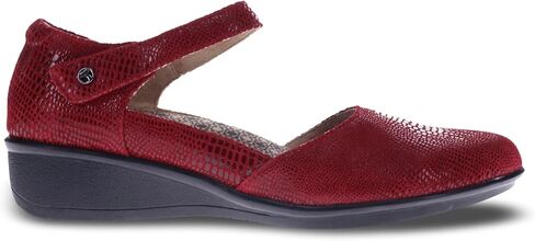 Revere Osaka Mary Jane - Premium Leather - Orthotic-Friendly Removable Insoles - Adjustable Strap - Arch Support - Stylish Wedges for All-Day Comfort in Saudi Arabia