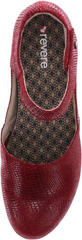 Revere Osaka Mary Jane - Premium Leather - Orthotic-Friendly Removable Insoles - Adjustable Strap - Arch Support - Stylish Wedges for All-Day Comfort in Saudi Arabia