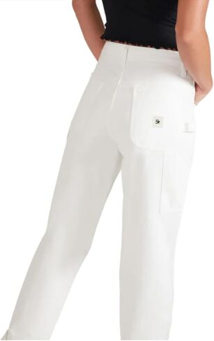 FIVESTAR GENERAL بنطال كاربنتر ذو مقاس مريح، متوسط ​​الارتفاع، جيوب متعددة الاستخدامات، زر إغلاق مع سحاب in Kuwait