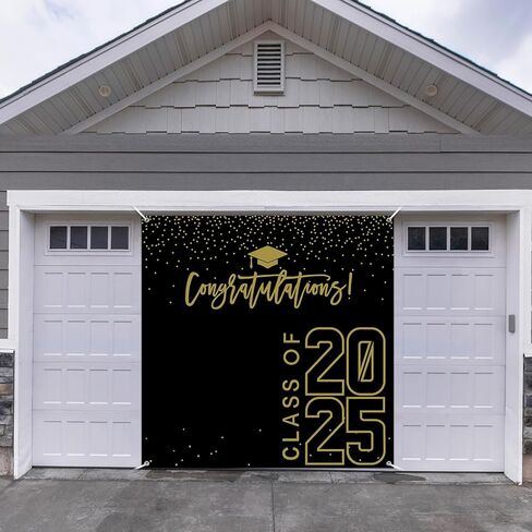 فئة من 2024 خلفية التخرج الذهب الأسود تهنئة التخرج حفلة صورة الخلفية، 6 * 6ft كبير كشك الدعائم تهنئة راية لعام 2024 لوازم زينة حفلة التخرج (أحمر أسود) in Kuwait