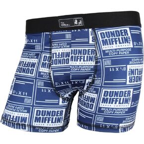 Bioworld The Office Men's Dunder Mifflin Paper Inc. Company Boxer Briefs Underwear