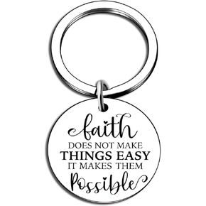 Catholic Gifts For Men Women Religious Gifts For Christian Baptism Gifts For Unique Birthday Encouragement Key Chain For Best Friends Faith Keyrings Pendant