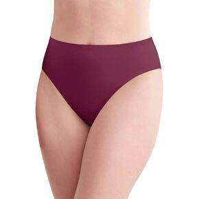 Bali Women's Comfort Revolution Easylite Hi-Cut Panty, DFEL62, Sparkling Purple, 7