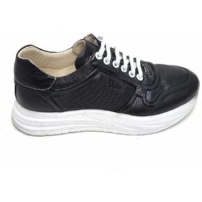 DiaTHOR - Orthopedic Shoes for Men - Handmade 100% Soft Nappa Leather Sneakers with High Arch Support - Plantar Fasciitis Shoes - Foot and Heel Pain Relief - Best Walking Shoes with Cushioned Sole