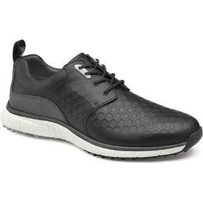 Johnston & Murphy Men’s XC4 H2-Luxe Hybrid Saddle Golf Shoe | Waterproof Leather | Lightweight | Full EVA Midsole Cushion