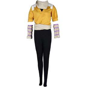 Anime Yoruichi Shihouin Cosplay Orange Costume Halloween (Medium Size)