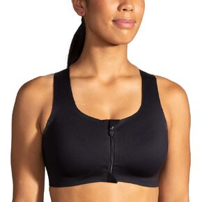 حمالة صدر رياضية للنساء من Brooks Zip 2.0 للجري والتمارين والرياضة in Kuwait