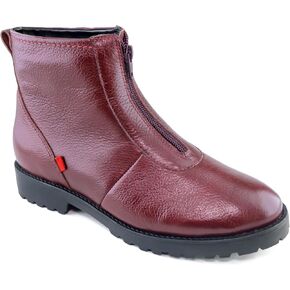 Marc Joseph New York Womens Casual Comfortable Genuine Leather Chelsea Ankle Boots Classic Fashion Front Zip Slip On Ladies Fall Winter Boots in Kuwait