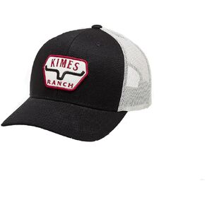 Kimes Ranch The Distance Trucker Hat, Black