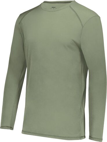 Augusta Sportswear Men's Super Soft-Spun Poly Long Sleeve Tee in Saudi Arabia