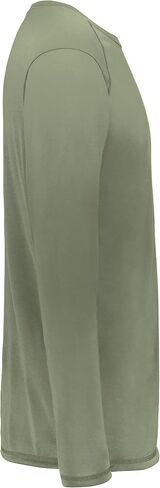 Augusta Sportswear Men's Super Soft-Spun Poly Long Sleeve Tee in Saudi Arabia