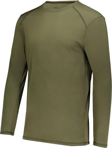 Augusta Sportswear Men's Super Soft-Spun Poly Long Sleeve Tee in Saudi Arabia