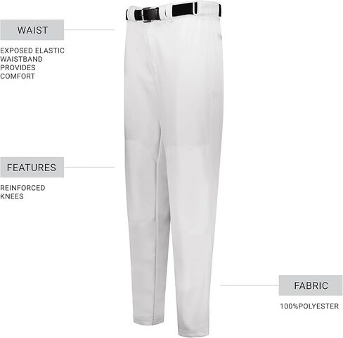Russell Athletic Men's Solid Diamond Series Baseball Pant 2.0 in Saudi Arabia