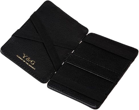 Y&G YCM020108 محفظة سحرية باللون الأسود وحافظة للائتمان/بطاقة الهوية هدية للأب تحتوي على 5 بطاقات - أرجواني in Kuwait