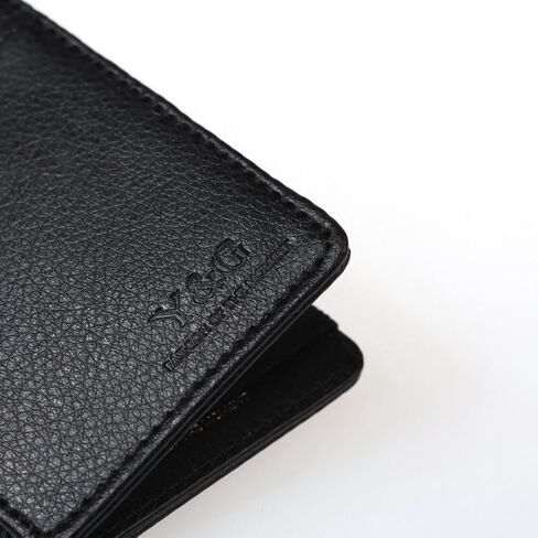 Y&G YCM020108 محفظة سحرية باللون الأسود وحافظة للائتمان/بطاقة الهوية هدية للأب تحتوي على 5 بطاقات - أرجواني in Kuwait