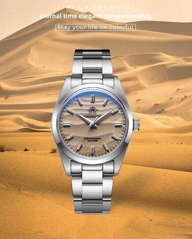 Addiesdive 36mm Sand-Dune Dial VH31 Quartz Watch for Men, Domed Bubble Crystal with AR Coating, AD2030 Waterproof 100M in Kuwait