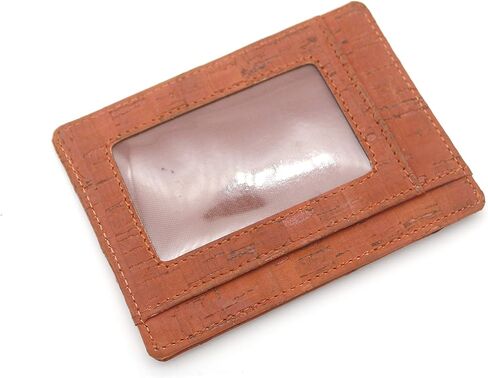 ECO SLIM Wallet Minimalist Front Pocket Wallet RFID Credit Card Holder (Vegan Cork Wallet w/Gift Box) in Saudi Arabia
