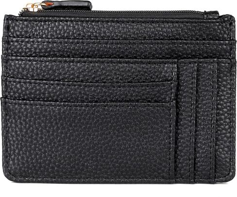 حقيبة عملات معدنية بفتحة RFID Pik-Me Up® Julia Buxton Pebble, أسود in Kuwait