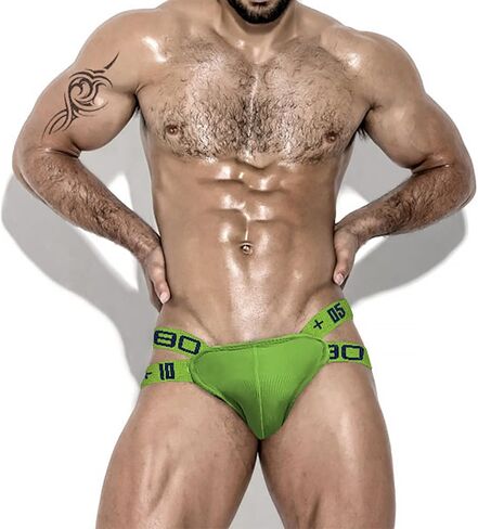 Men's Jockstrap Underwear Sexy Jock Strap Athletic Supporters Performance Elastic Waistband Thong in Saudi Arabia