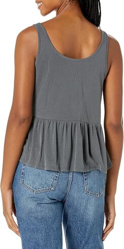 Lucky Brand Women's Sandwash Rib Henley Tank in Saudi Arabia