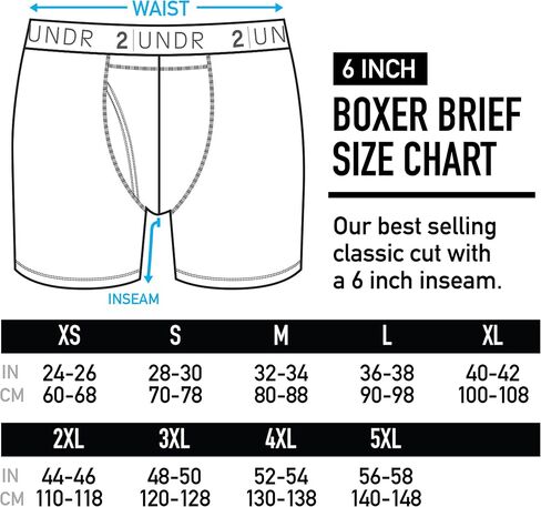 2UNDR Swing Shift Boxer Brief 3 Pack (Tonga/Samoa/Fiji, XX-Large) in Kuwait