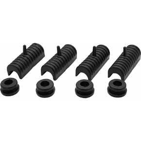 Rubber Grommet Support Cushion Fit for Harley Saddlebag Touring Street Glide/Electra Glide/Road Glide/Road King (2014-2020)