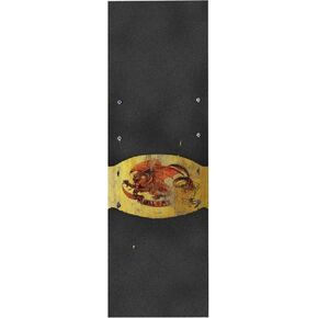 Powell Peralta Skateboard Griptape Oval Dragon V2 10.5" x 33" Grip Sheet