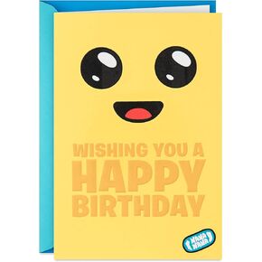 Hallmark Fortnite Birthday Card for Kids with Decal (Peely)