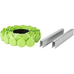 Metabo HPT 31105SHPT 18 Ga Galvanized Cap Staples 7/16" Crown 1-1/4" x 18Ga EG Staple & Plastic Cap | 2000 Count