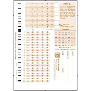 2020-C Compatible Testing Sheets, PDP-12020, (100/pkg) in Kuwait