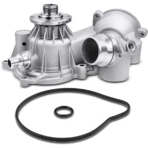 A-Premium Engine Water Pump with Seal Compatible with BMW 545i 645Ci 745i 745Li 2004-2005 Alpina B7 2007-2008 X5 2004-2006 V8 4.4L Gas