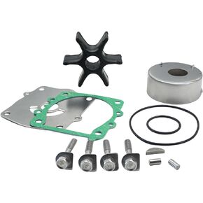 61AW0078 Water Pump Impeller Repair Kit without Housing for Yamaha 150 175 200 225 250 300 HP 2 Stroke 4 Stroke V4 V6 Outboard 61A-W0078-A2-00 64L-W0078-00-00 65L-W0078-A0-00