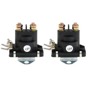 12V Starter Solenoid Tilt Trim Relay Replace 89846070 8994318 8996158 8996158T 89818864T for Mercury & Mariner Outboards for MerCruiser 2.0 3.0 4.3 5.0 35Hp-275 HP 2PCS