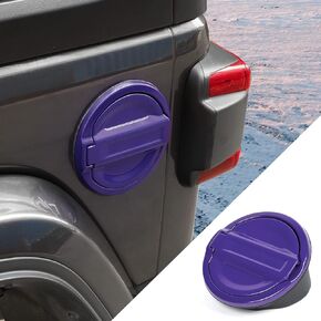 JWWY JL Wrangler Fuel Tank Cover Decoration Kit Gas Cap Cover Trim for 2018-2022 Jeep Wrangler Accessories JL 2/4 Door Purple