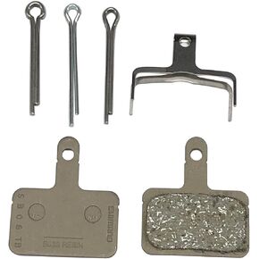 Shimano Spares B03S disc Brake Pads and Spring, Steel Backed, Resin, One Size,Black