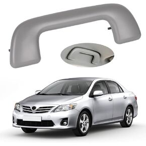 1 Pcs Front Rear Roof Pull Grab Handle for Toyota Highlander Corolla Rav4 4Runner Yaris Vios Replace# 74610-52030 74610-52030-B0 74610-52020 Assist Grip Rail No Hook Handrail - Beige