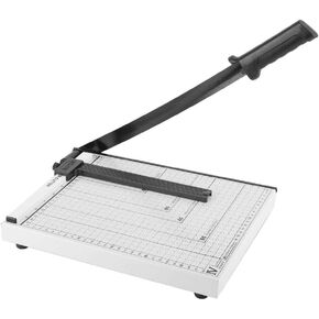 قطاعة ورق، مقصلة معدنية بيضاء A4/B5/A5/B6/B7 أداة تشذيب قطع الورق لصور ورق القسيمة in Kuwait