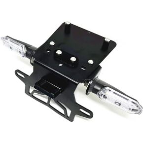 Fender Eliminator Bracket Rear Tail Tidy License Plate Holder LED Rear Turn Signals Lights Compatible with MSX 125 GROM 125 GY-L-0322-1 0