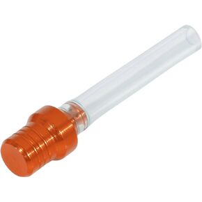 Aluminum Alloy Two-way Gas Fuel Tank Cap Cover Air Vent Hose for ATV Dirt Bike Orange