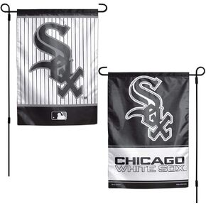 Wincraft MLB Chicago White Sox 12x18 نمط الحديقة علم على الوجهين، مقاس واحد، لون الفريق