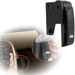 Auto Hood Release Pull Handle for 1995-2007 Chevrolet Chevy GMC Cadillac C3500 C1500 K1500 Truck Latch Cable Interior Pull OE#15741109